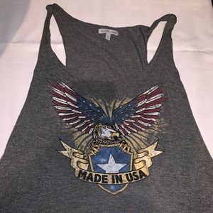 Charlotte Russe “MADE IN USA” Flowy Tank Top